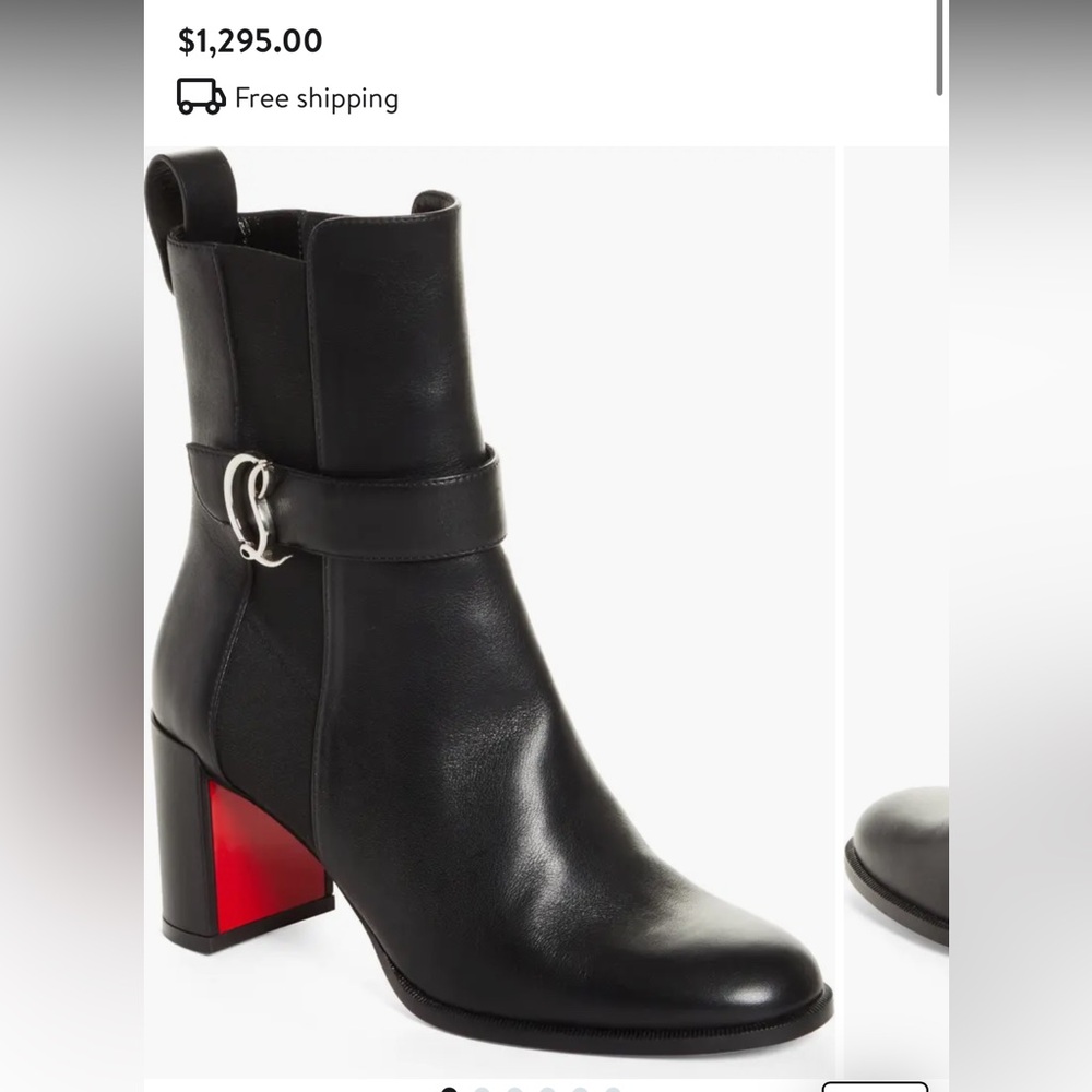 Christian Louboutin CL Monogram
Chelsea Bootie (Women)